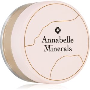 Annabelle Minerals Matte Mineral Foundation Mineraal Poeder Foundation voor Matte Uitstraling Tint Golden Sand 4 gr