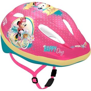 Disney Fietshelm Minnie Mouse Meisjes Roze Maat 52/56 Cm