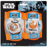Disney Beschermset Star Wars Bb8 4-delig Oranje/blauw Maat S