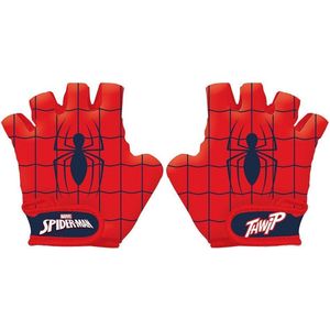 Marvel Fietshandschoenen Spider-man Jongens Pe/elastaan Rood Mt S