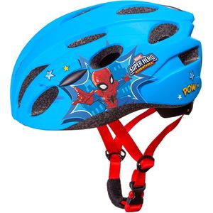 Disney Spider-man Fietshelm Jongens Blauw Maat 52-56