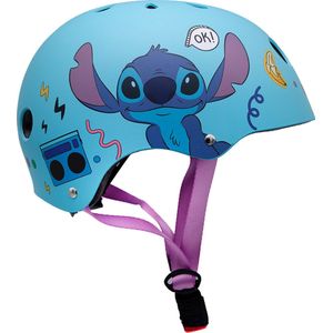 Lilo & Stitch - Kit Sécurité Vélo & Trottinette Pour Enfants - Avec Casque Réglable, Protections Et Accessoires Colorés