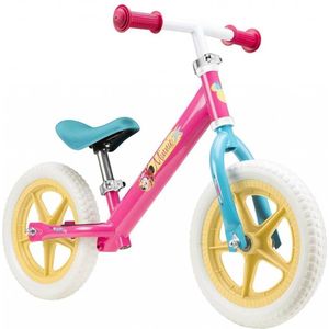 Minnie Mouse - Loopfiets - Multicolor - Metaal - Geschikt Voor Kinderen Vanaf 2 Jaar