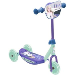 Disney - Frozen 3-wiel Kinderstep - Paars/lichtblauw - Kunststof