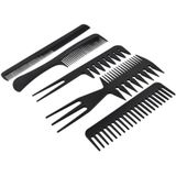 Soulima Professionele Kapperskammen - Set van 10 Stuks