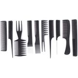 Soulima Professionele Kapperskammen - Set van 10 Stuks