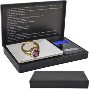 Ruhhy Precisie Zakweegschaal 500 x 0,1 g - Compact en Draagbaar