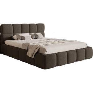 Bedframe Chloe bouclé met opbergvak 140 x 200 cm | NADUVI Collection