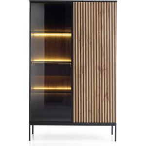 NADUVI Collection Tiana Wandkast met Verlichting - H 166 cm