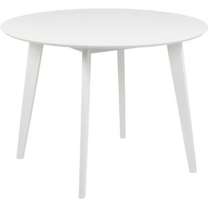 NADUVI - Gemini - Eettafel - Wit - MDF - Diameter 105 cm