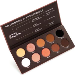 Affect - Pressed Eyeshadow Palette - Oogschaduw Palette - Tint Pure Passion - 10x2 g