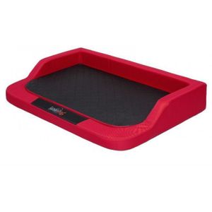 Hobbydog bed Medico standaard - rood met zwart materacem XXL