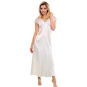 Kalimo Halka Mactan dames - ecru 2XL Nightgown, naturel, XXL EU, naturel, XXL, Natuurlijk.