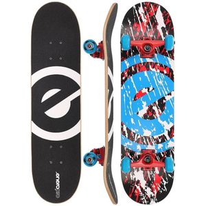 Skateboard - hout - krasbestendig - 80x20x10cm