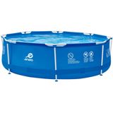 Opzetzwembad - blauw - met filterpomp - 300x76cm