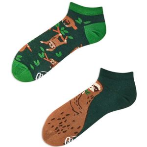 Many Mornings - Sloth Life - Enkelsokken - Katoen - Mismatched