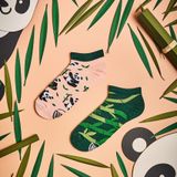 Many Mornings - Sweet Panda Low - Enkelsokken - Unisex