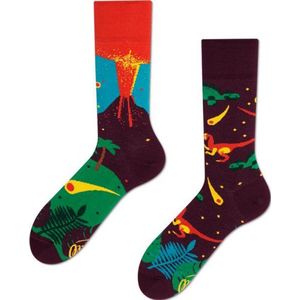 Many Mornings - Unisex Sokken - Dinosaurs