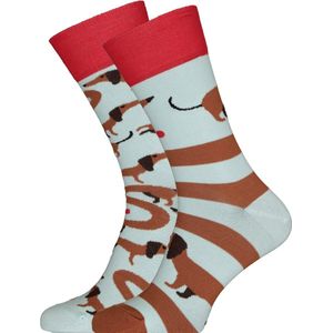 Many Mornings Heren Sokken - Unisex - Huissokken - Multicolor - Katoen