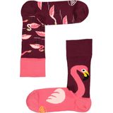 Many Mornings - Pink Flamingo - Huissokken - Gekke Sokken - Maat 35 t/m 38