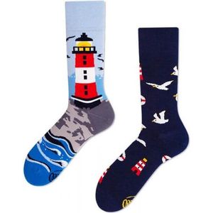 Many Mornings - Nordic Lighthouse - Unisex Sokken