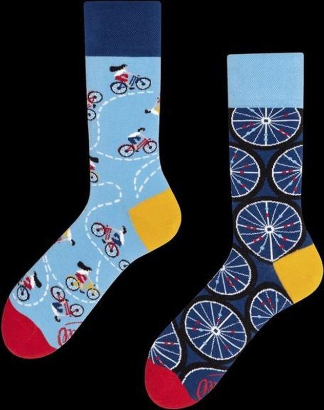 Many Mornings - Mismatched Sokken - Unisex - Multikleur - Natuurlijke Materialen