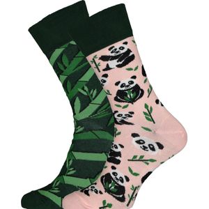 Many Mornings - Mismatched Sokken - Unisex - Multikleur - Natuurlijke Materialen