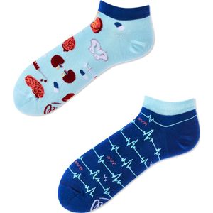 Many Mornings unisex enkelsokken, Dr. Sock Low