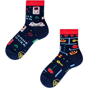 Many Mornings - Game Over - Huissokken - Katoen - 1 Paar