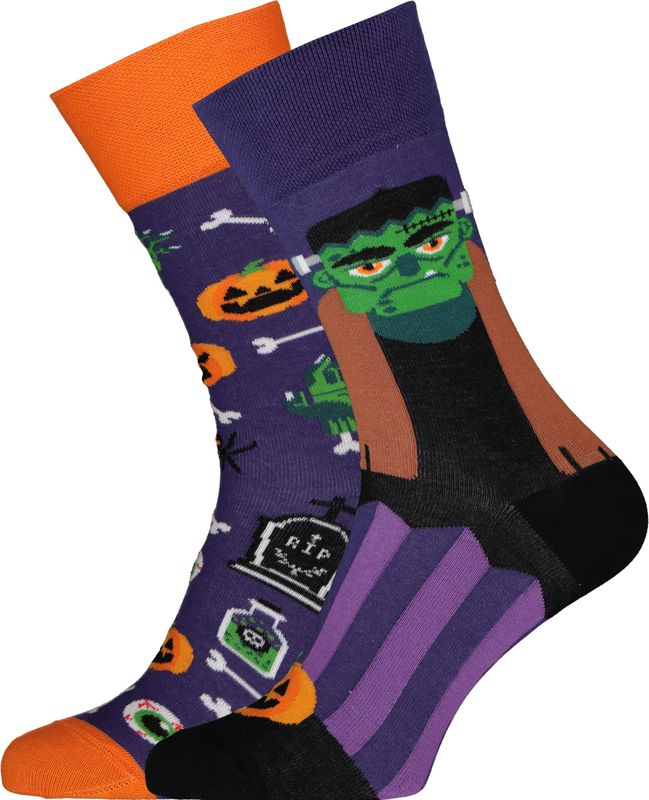 Many Mornings - Frankenfeet - Unisex Sokken - Maat 39 - 42