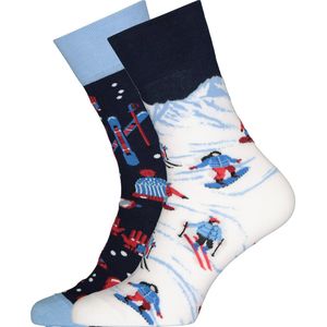 Many Mornings - Alpine Ski - Unisex Sokken - Maat 43 - 46
