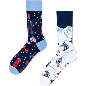 Many Mornings - Alpine Ski - Unisex Sokken - Maat 43 - 46