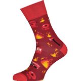 Many Mornings unisex sokken Fireman