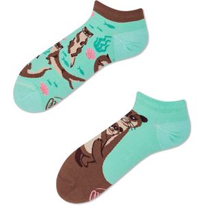 Many Mornings - Otter Stories - Sneakersokken - Katoen - Mismatched