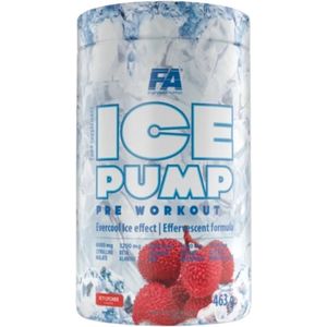 FA Nutrition Ice Pump Booster | 463g per container | Pre-Workout Training Koeleffect Body Building | L-Citrulline Beta Alanine Cafeïne | Voedingssupplement (ICY LYCHEE)