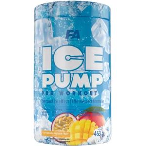 FA Nutrition Ice Pump Booster | 463 g per container | Pre-Workout Training Koeleffect Body Building | L-citrulline bèta alanine cafeïne | voedingssupplement (mango-passiefruit)
