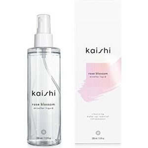 Kaishi - Rozenbloesem-micellaire vloeistof – verfrist, glad maken, zorgt voor de juiste pH-waarde – 200 ml