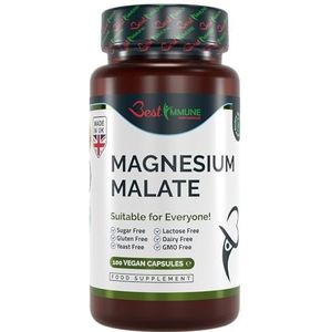 Hoogwaardig magnesiummalaat 500 mg = ideale sterkte 100 Veganistische capsules Hoogste biologische beschikbaarheid Natuurlijk product