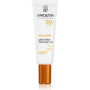 Iwostin Solecrin Lichte Getinte Fluid SPF 50+ voor Gevoelige Huid 30 ml