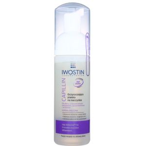 Iwostin Capillin Reinigende en Make-up Removing Schuim voor gevoelige Huid met verwijde aderen 165 ml