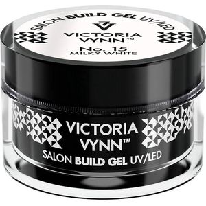 Victoria Vynn Build Gel UV/LED Gel Builder Nagelopbouw Verlenging (No. 15 melkwit, 50 ml)