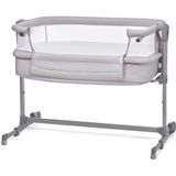 Kinderkraft NESTE AIR - Babybedje 2in1 - Cosleeper - met Matras - Grijs