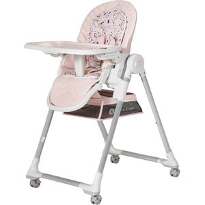 Kinderkraft Kinderstoel Lastree Roze - Eetstoel voor kinderen