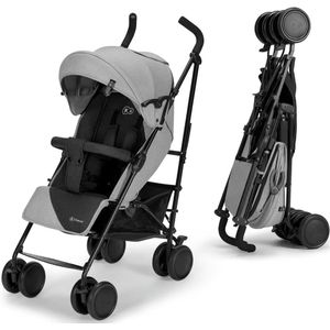 Kinderkraft SIESTA - Lichtgewicht Buggy - Liggende Positie - Grijs