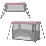 Kinderkraft MOVI - Reisbedje - ingeklapt - box - kinderbed - Roze