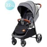 Nascita KINDERKRAFT Sportkinderwagen GRANDE PLUS, grau, KSGRAN00GRY0000
