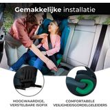 JUNIOR FIX - Autostoeltje - Zwart - ISOFIX - R129 i-Size Veiligheidsstandaard