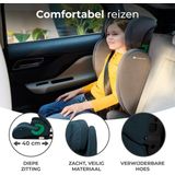 JUNIOR FIX - Autostoeltje - Zwart - ISOFIX - R129 i-Size Veiligheidsstandaard