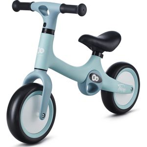 Kinderkraft TOVE Loopfiets van metaal, fiets zonder pedaal, babyfiets, duurzaam, 1,5 jaar tot 25 kg, verstelbaar zadel, mint