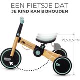 Kinderkraft 4TRIKE - Driewieler - Loopfietsje - Opvouwbaar - Bleuw